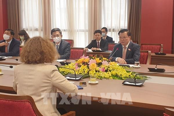 Bí thư Thành ủy Hà Nội: Mong muốn hợp tác giữa Hà Nội và WB ngày càng chặt chẽ