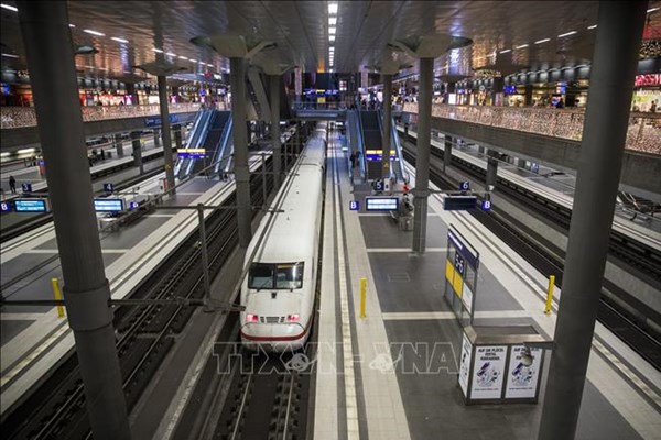 Công ty đường sắt Deutsche Bahn nhận gói cứu trợ hơn 2 tỷ euro