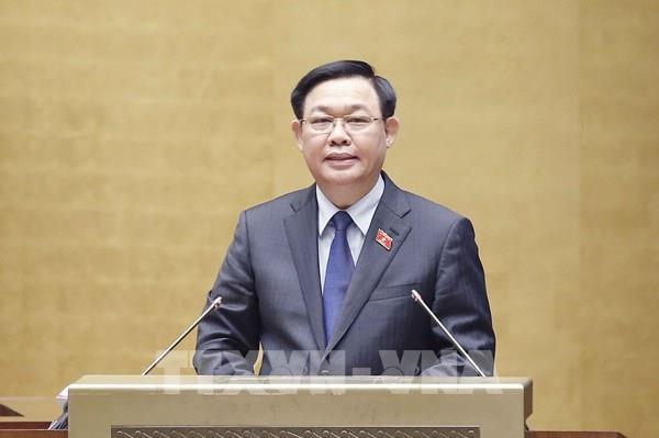 Chủ tịch Quốc hội Vương Đình Huệ: Chống tiêu cực trong công tác xây dựng pháp luật