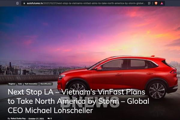 Báo quốc tế:  VinFast từ kẻ đến sau đến người tiên phong trên hành trình xe điện