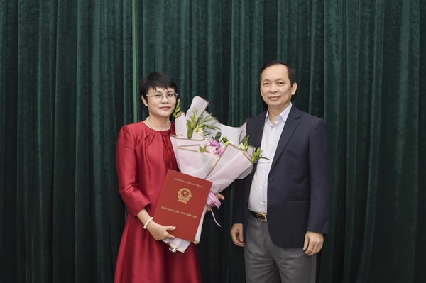 Ngân hàng Nhà nước bổ nhiệm lãnh đạo Vụ Tài chính – Kế toán