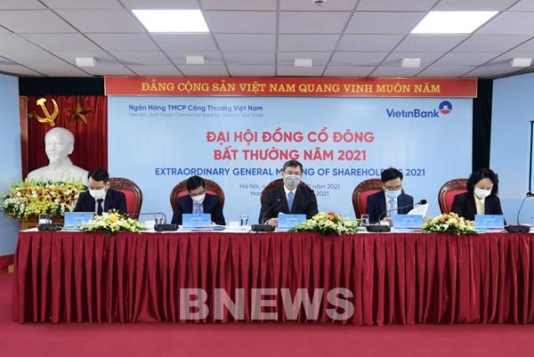 VietinBank đại hội bất thường, bầu thêm thành viên Hội đồng quản trị