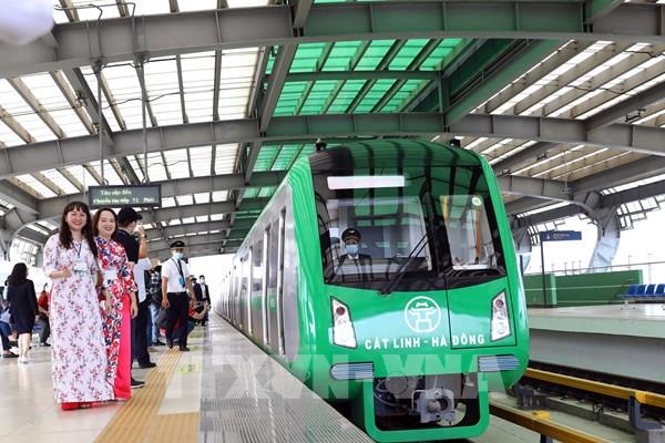 Tuyến đường sắt đô thị Cát Linh - Hà Đông chính thức được đưa vào khai thác thương mại