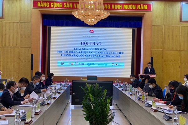 Sửa đổi, bổ sung Luật Thống kê đảm bảo thông tin đầy đủ, kịp thời tình hình kinh tế - xã hội