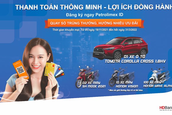 Trải nghiệm thanh toán không dùng tiền mặt cùng Petrolimex