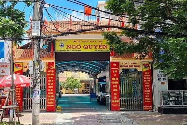 Hải Phòng khởi tố bị can liên quan đến sai phạm tại Trường Trung học cơ sở Ngô Quyền