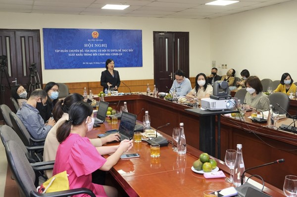 Truyền thông về EVFTA với phòng vệ thương mại và xuất xứ hàng hóa