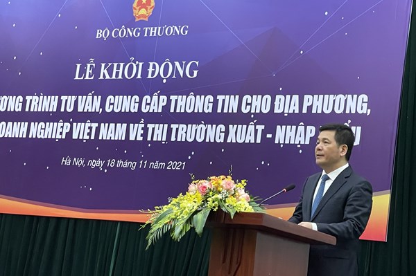Khởi động Chuỗi chương trình tư vấn, cung cấp thông tin về thị trường xuất nhập khẩu