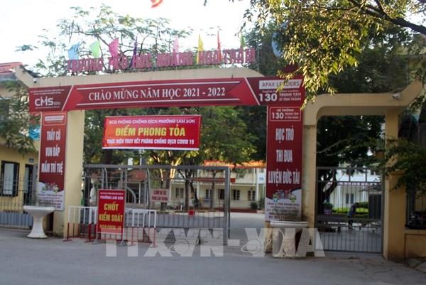 Ngày 20/11, Thanh Hóa có hàng chục ca mắc COVID-19 và liên quan đến trường học
