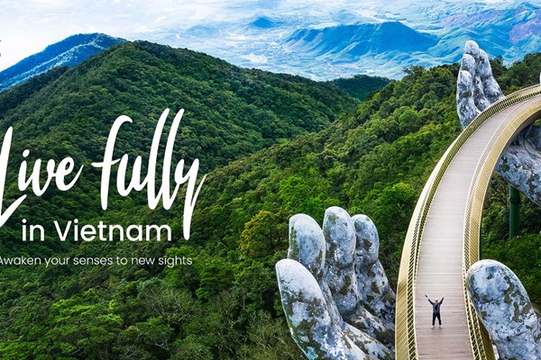 Khởi động chương trình truyền thông “Live fully in Vietnam” đón khách quốc tế