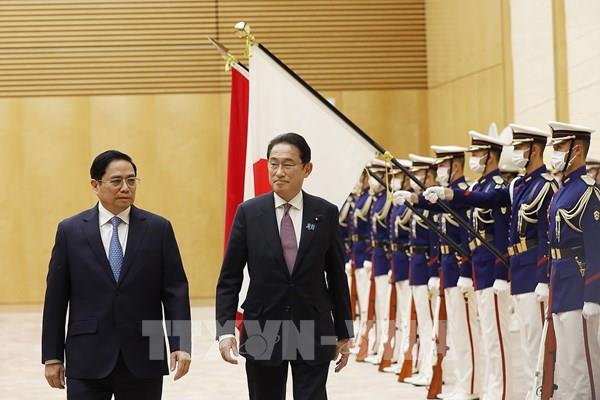 Củng cố quan hệ Đối tác chiến lược sâu rộng Việt Nam - Nhật Bản