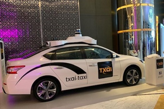Hãng Bayanat của UAE ra mắt taxi tự lái hoàn toàn TXAI