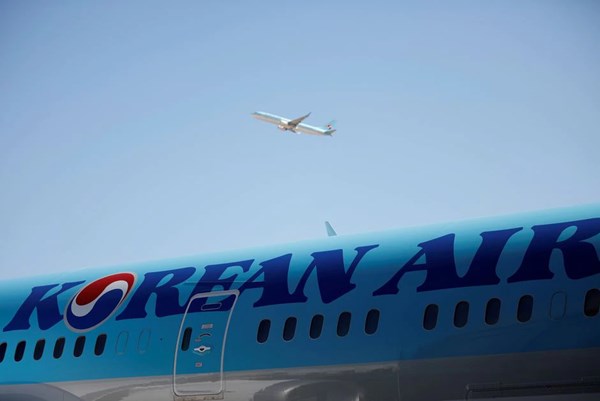 Hàng không Korean Air đình chỉ các chuyến bay tới Hong Kong (Trung Quốc)