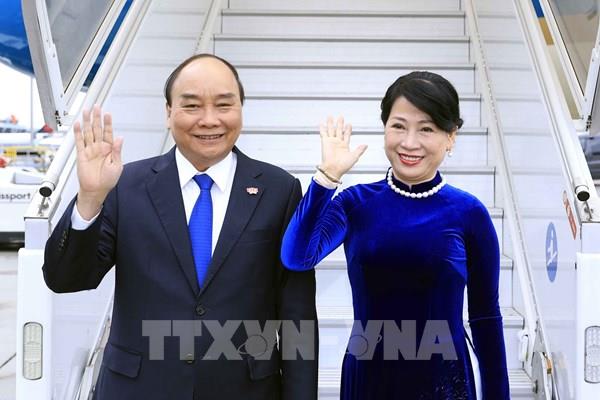 Chủ tịch nước Nguyễn Xuân Phúc lên đường thăm chính thức LB Nga
