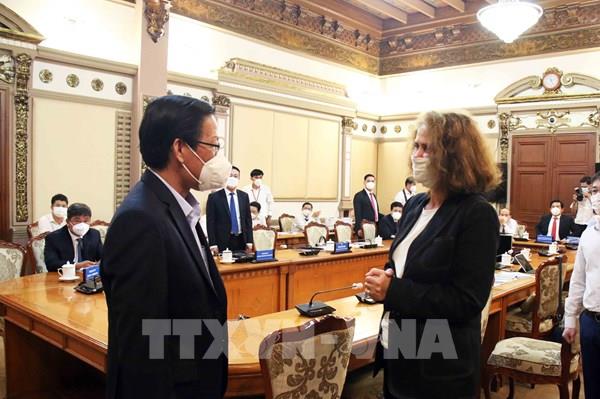 Bàn thúc đẩy hợp tác giữa Thành phố Hồ Chí Minh và Ngân hàng Thế giới