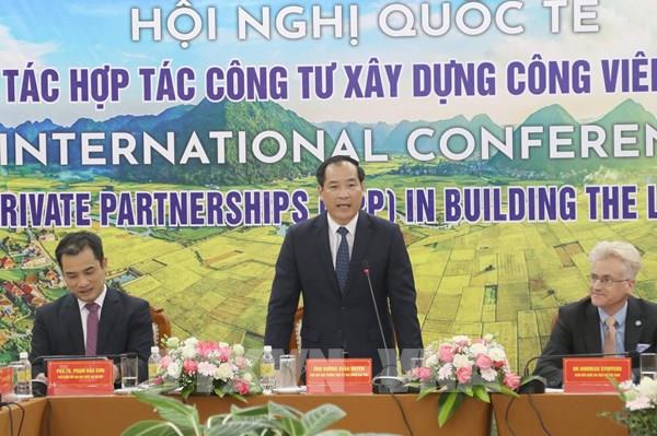 Hợp tác quốc tế xây dựng Công viên địa chất Lạng Sơn