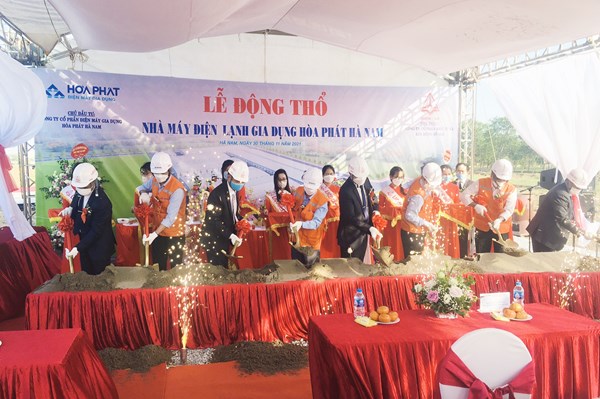 Hòa Phát khởi công nhà máy sản xuất hàng gia dụng tại Hà Nam