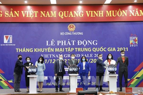 Khởi động Tháng khuyến mại tập trung quốc gia 2021