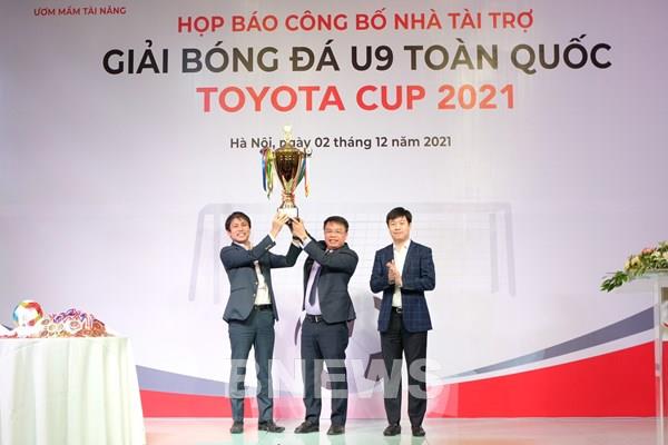 Toyota Việt Nam là nhà tài trợ chính của Giải Bóng đá U9 toàn quốc
