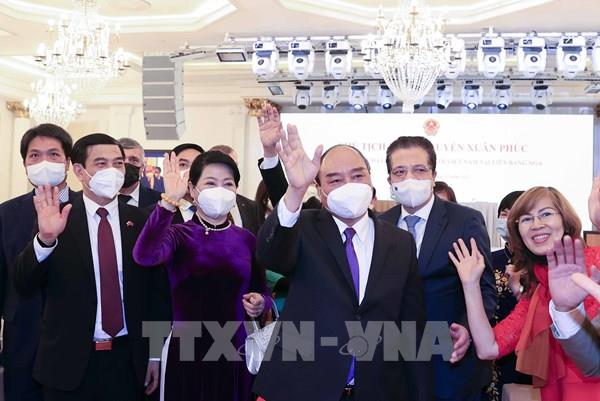 Chủ tịch nước Nguyễn Xuân Phúc kết thúc chuyến thăm chính thức Liên bang Nga