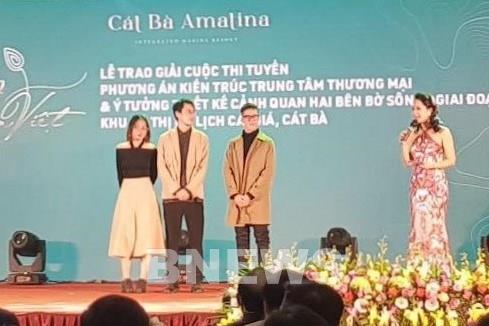 Trao giải phương án thiết kế kiến trúc dự án Cát Bà Amatina