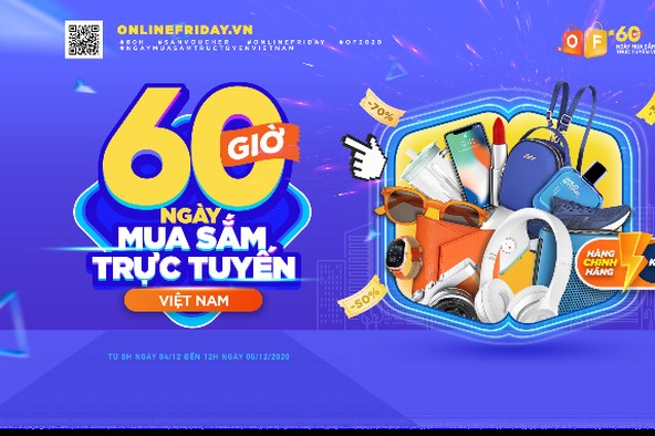 Chính thức diễn ra "60 giờ mua sắm trực tuyến Việt Nam" năm 2021