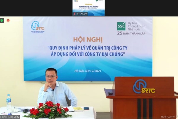 Quy định pháp lý về quản trị công ty áp dụng với công ty đại chúng