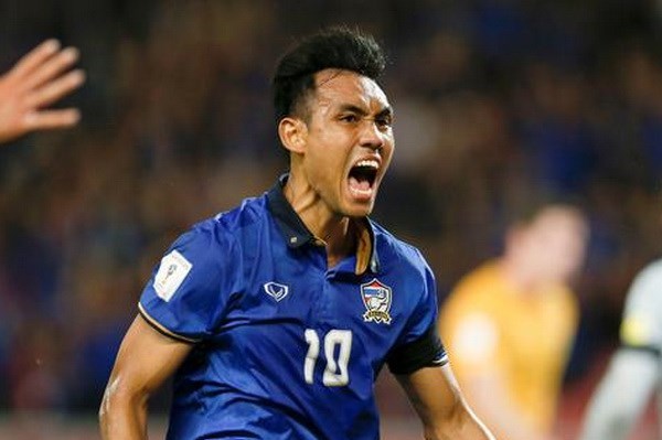 AFF Cup 2020: Tiền đạo Teerasil Dangda muốn cùng Thái Lan chinh phục danh hiệu vô địch