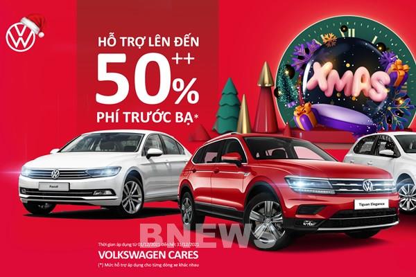 Volkswagen Việt Nam hỗ trợ phí trước bạ đến 200 triệu và giảm 10% phụ tùng