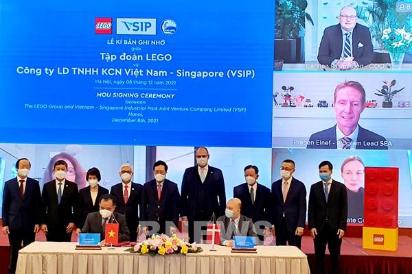 Tập đoàn LEGO đầu tư hơn 1 tỷ USD xây dựng nhà máy ở Việt Nam