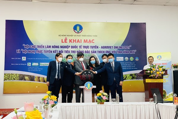 Khai mạc Hội chợ triển lãm nông nghiệp quốc tế trực tuyến