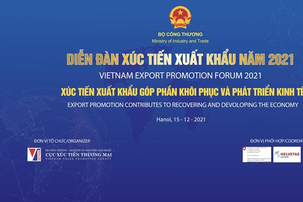 Ngày 15/12 sẽ diễn ra Diễn đàn Xúc tiến xuất khẩu Việt Nam