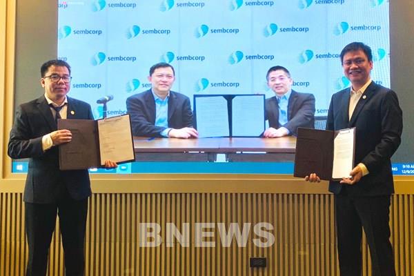 BCG hợp tác với Tập đoàn Sembcorp Industries phát triển dự án năng lượng tái tạo