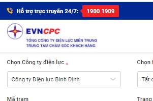 Lịch ngừng cung cấp điện Bình Định ngày mai 12/12