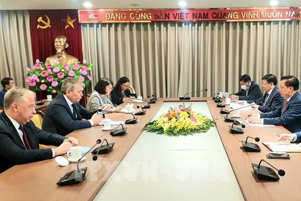 Nga đề nghị sớm triển khai dự án xây dựng Nhà Moscow tại Hà Nội