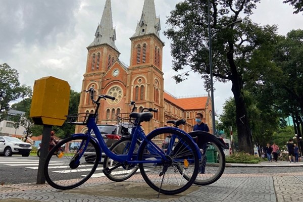 Tp. Hồ Chí Minh thí điểm dịch vụ xe đạp công cộng