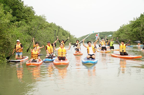 Tour “Về Cần Giờ - Lắng nghe hơi thở của rừng” mang đến cho du khách nhiều trải nghiệm mới