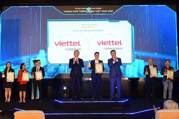 Trợ lý ảo của Viettel giành giải xuất sắc tại Vietnam Smart City Award 2021 