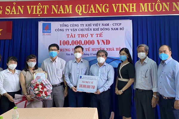 Công ty Vận chuyển Khí Đông Nam bộ tạo cầu nối từ các hoạt động an sinh xã hội 