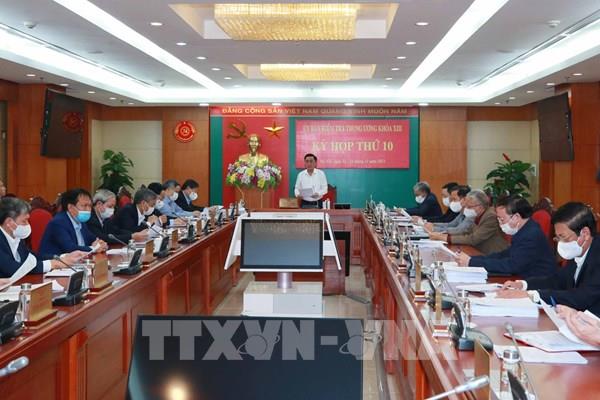 Đề nghị Ban Bí thư xem xét, thi hành kỷ luật Đảng đoàn Hội Chữ thập đỏ Việt Nam nhiệm kỳ 2017-2022
