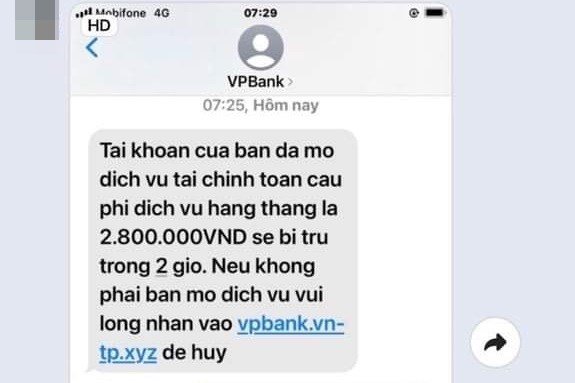 Cảnh báo giao dịch ngân hàng lừa đảo, lừa xóa nợ xấu CIC