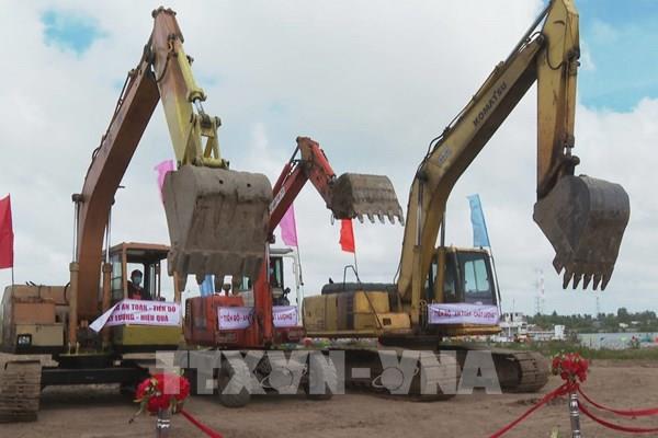 Khởi công xây dựng luồng tàu biển vào sông Hậu với kinh phí gần 2.600 tỷ đồng