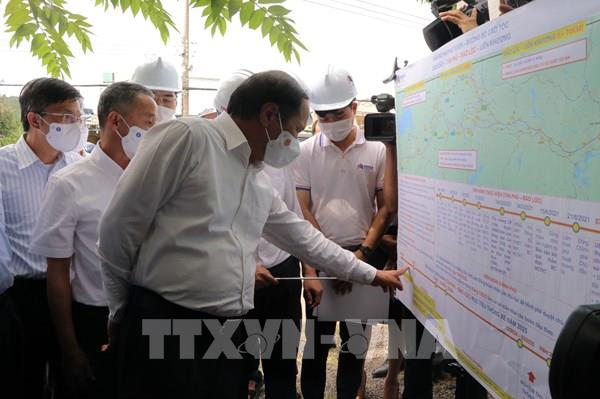 Đẩy nhanh thực hiện Dự án đường cao tốc Tân Phú - Bảo Lộc - Liên Khương