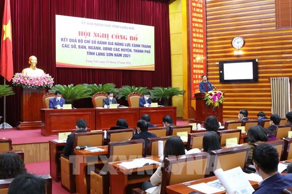 Sở, ngành nào ở Lạng Sơn có năng lực cạnh tranh (DDCI) thấp nhất?