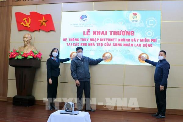 Hải Phòng lắp đặt wifi miễn phí cho các khu nhà trọ của công nhân