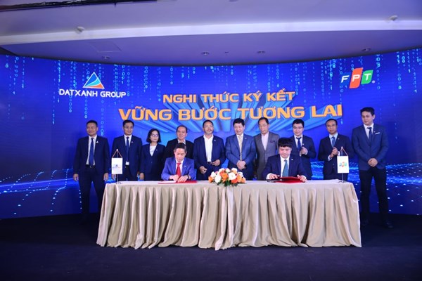 Tập đoàn Đất Xanh và FPT hợp tác chiến lược chuyển đổi số toàn diện