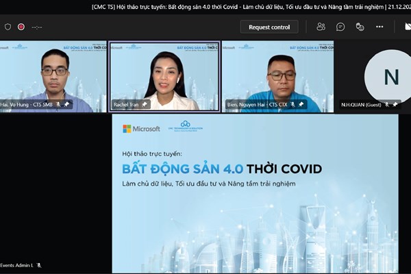 Sử dụng công nghệ kỹ thuật số tối ưu hóa kinh doanh bất động sản