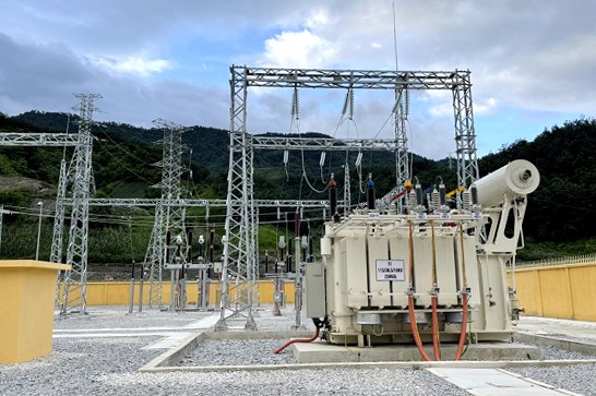 Đóng điện thông tuyến dự án đường dây 110kV Mường Lay - Điện Biên