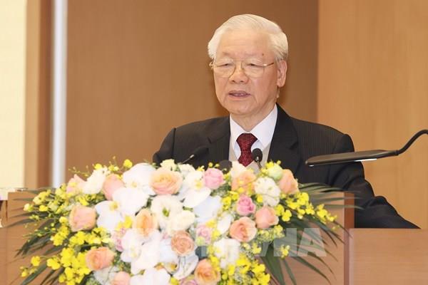 Tổng Bí thư Nguyễn Phú Trọng: Xây dựng Chính phủ đổi mới, sáng tạo, liêm chính, kỷ cương hoạt động hiệu lực, hiệu quả