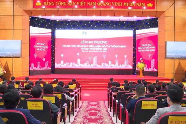 Quảng Bình khai trương Trung tâm giám sát điều hành đô thị thông minh Đồng Hới